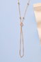 Heliophilia Silver Cadena de Metal Dorada CSHM9953